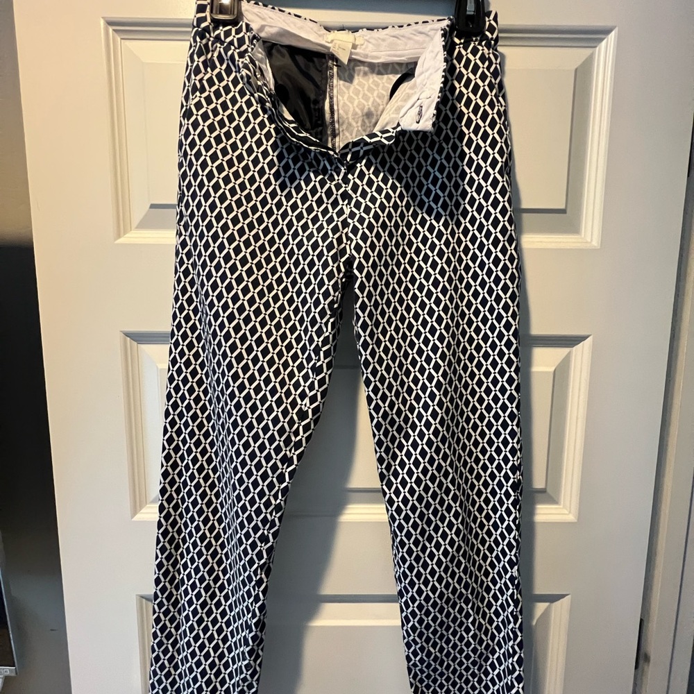 H&M straight leg ankle dress pants